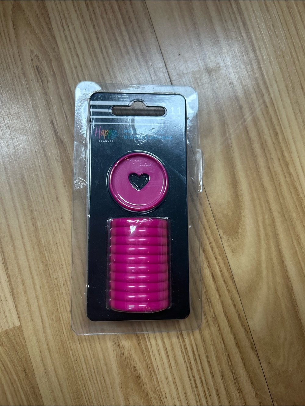 Happy Planner Hot Pink Phone Grip & Cord Organizer Set